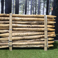 Kastanje paal ø 8-10 cm. diverse lengtes